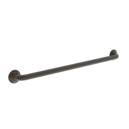 Newport Brass 35" L, Two Post, Solid Brass, 32" Grab Bar in Weathered Brass, Weathered Brass 1200-3932/03W